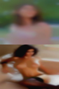 Only horny wild naked woman.